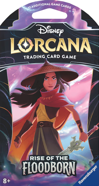 Disney Lorcana Rise of the Floodborn Sleeved Booster Pack image 0